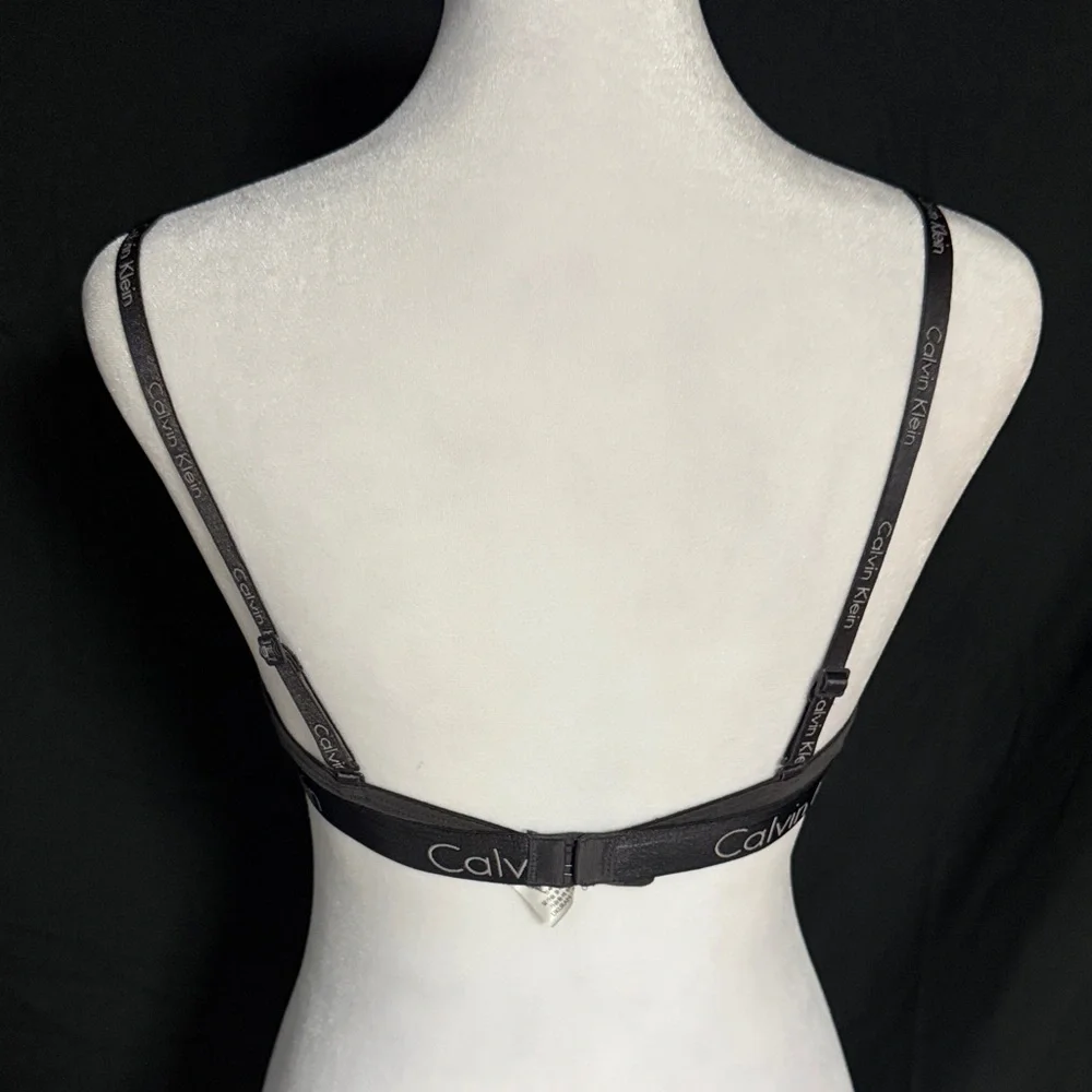 Calvin Klein 34B Gray Push-Up T-Shirt Bra - Picture 3 of 3